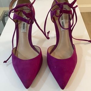 Steve Madden Magenta Heels